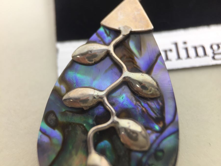 Sterling Silver Mother Of Pearl Earrings Shemoni Jewelry 4.6g New With Tags *JUST ADDED* [Photo 6]