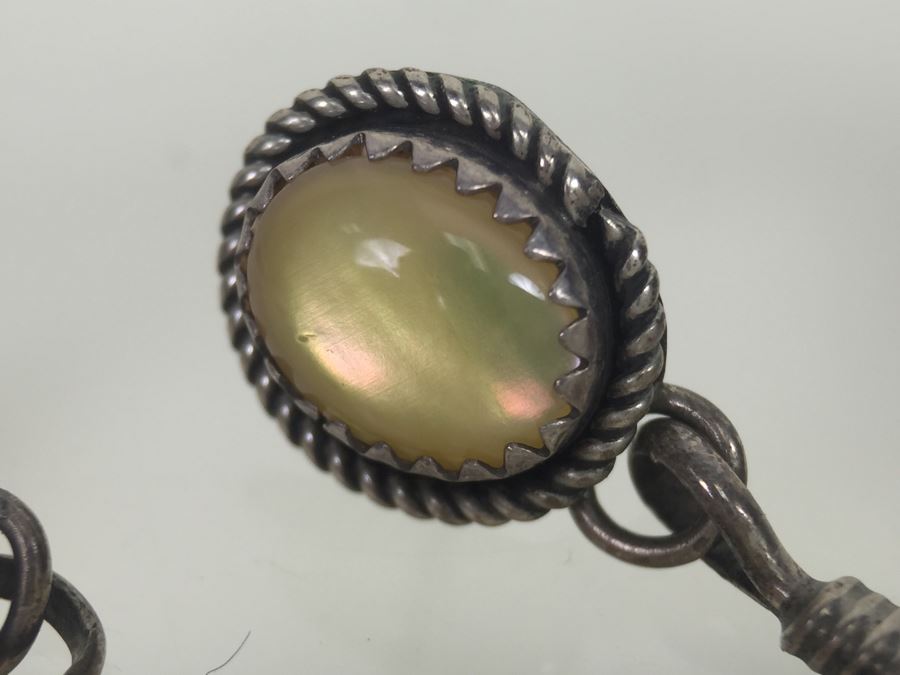 Sterling Silver Feather Earrings 3.4g Signed Sam Sterling *JUST ADDED* [Photo 7]