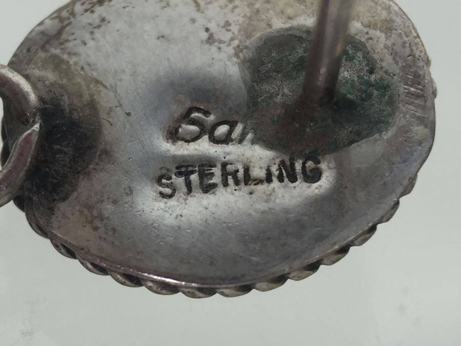 Sterling Silver Feather Earrings 3.4g Signed Sam Sterling *JUST ADDED* [Photo 10]