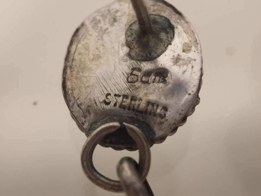 Sterling Silver Feather Earrings 3.4g Signed Sam Sterling *JUST ADDED* [Photo 9]