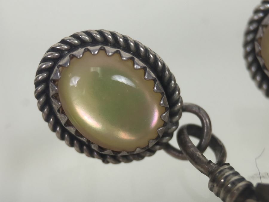 Sterling Silver Feather Earrings 3.4g Signed Sam Sterling *JUST ADDED* [Photo 8]