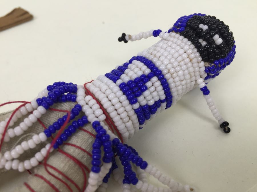 Vintage Child's Leather Moccasins And Beaded Doll *JUST ADDED* [Photo 18]