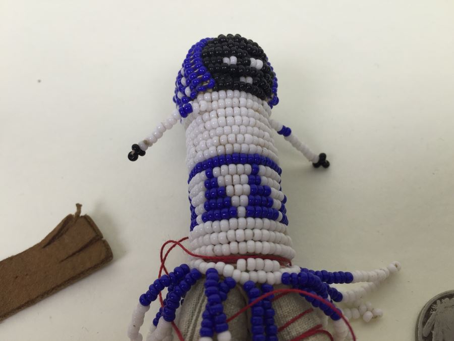 Vintage Child's Leather Moccasins And Beaded Doll *JUST ADDED* [Photo 17]