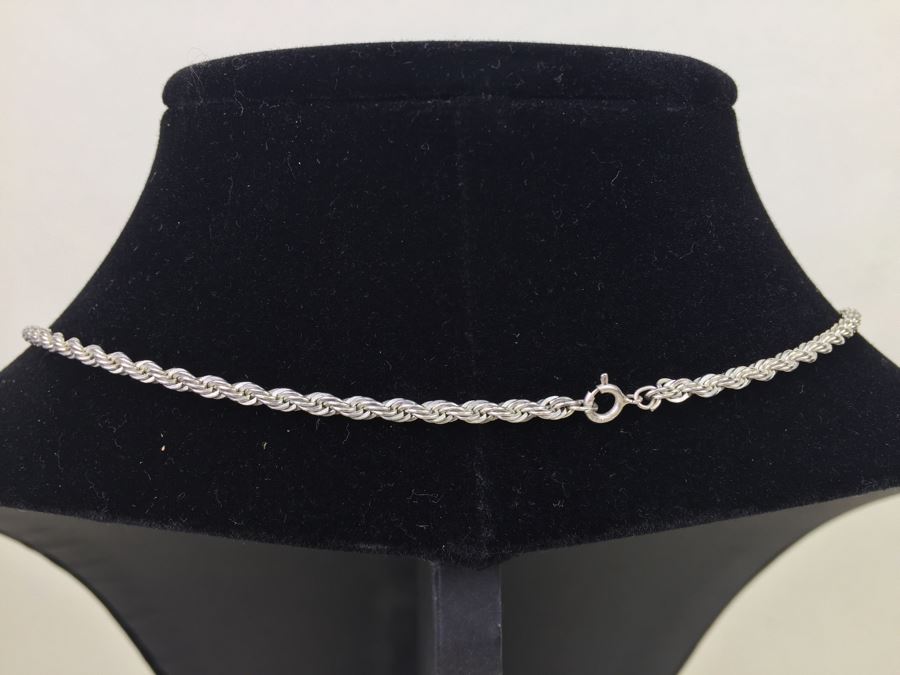 Sterling Silver Rope Chain 16.6g *JUST ADDED* [Photo 5]