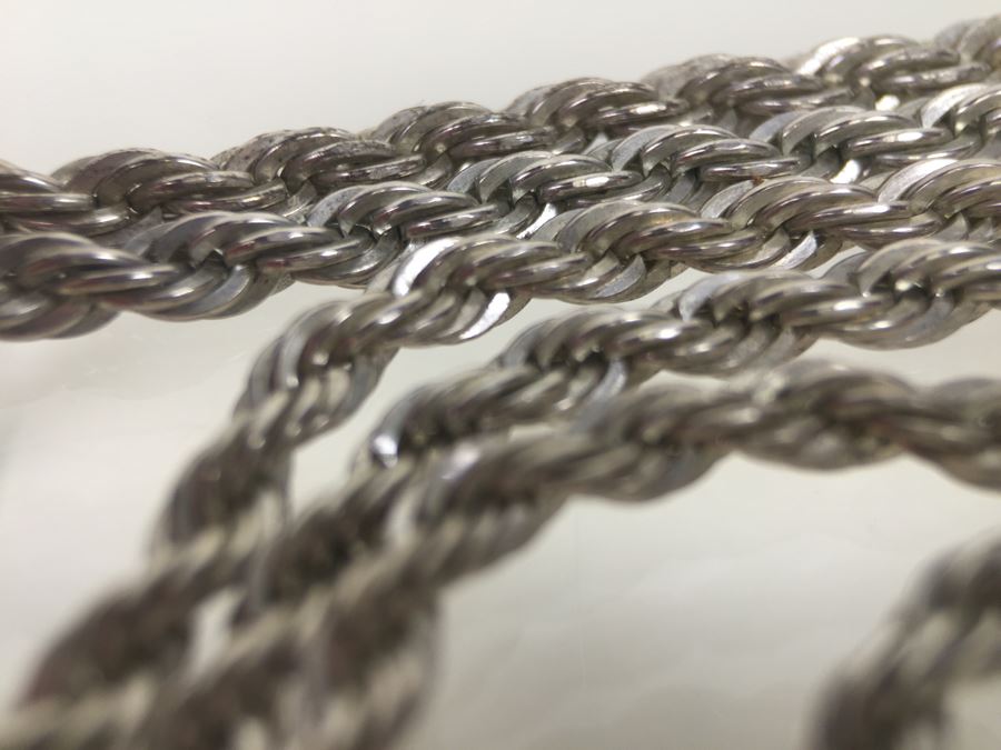 Sterling Silver Rope Chain 16.6g *JUST ADDED* [Photo 2]