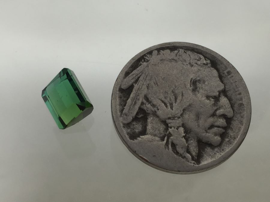 Green Tourmaline 6.5X6.8 2.25CT *JUST ADDED* [Photo 9]