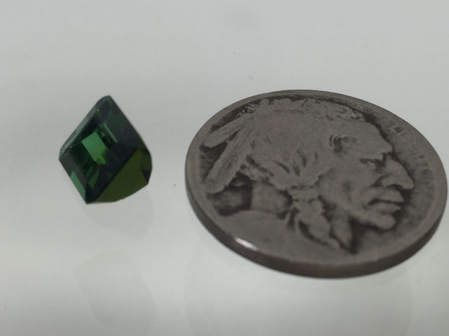 Green Tourmaline 6.5X6.8 2.25CT *JUST ADDED* [Photo 8]