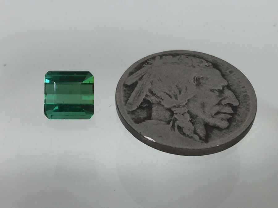 Green Tourmaline 6.5X6.8 2.25CT *JUST ADDED* [Photo 2]