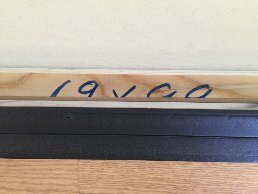 Original B&W Oil Painting Of John Lennon By Cuban Artist Roberto Robaina On Canvas 100 X 70CM Signed Front And Back 'Imagine' [Photo 11]