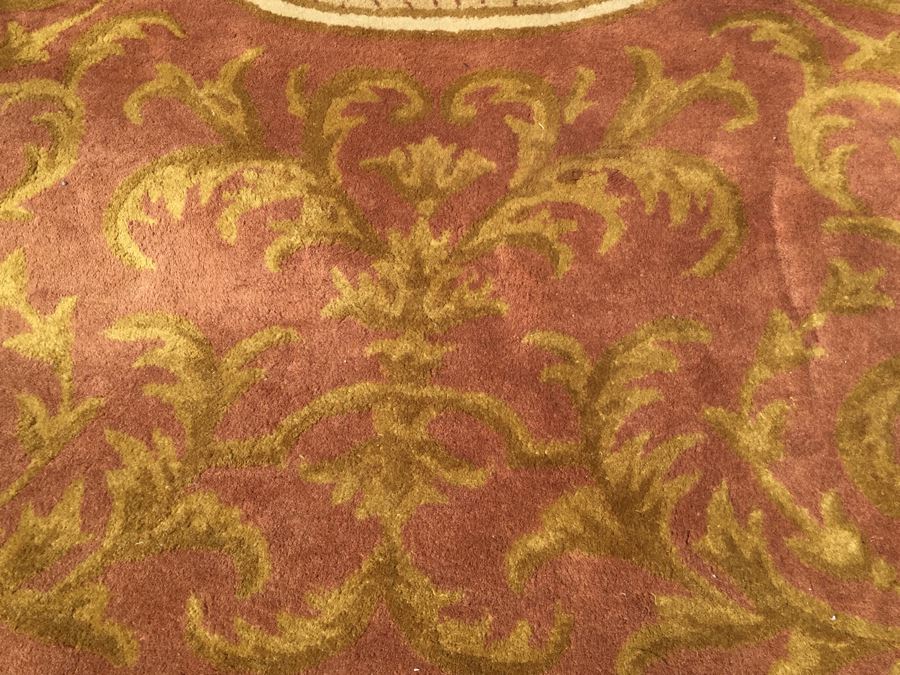 100% Wool Pile Area Rug 13.6' X 9.4' Made In India [Photo 17]