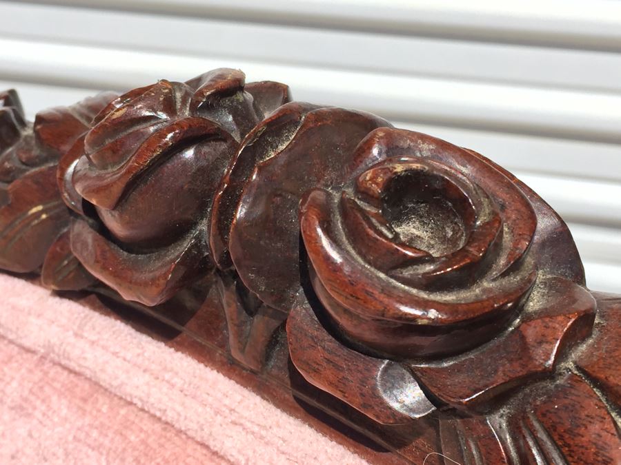 Nice Vintage Upholstered Armchair - Needs To Be Reupholstered [Photo 9]