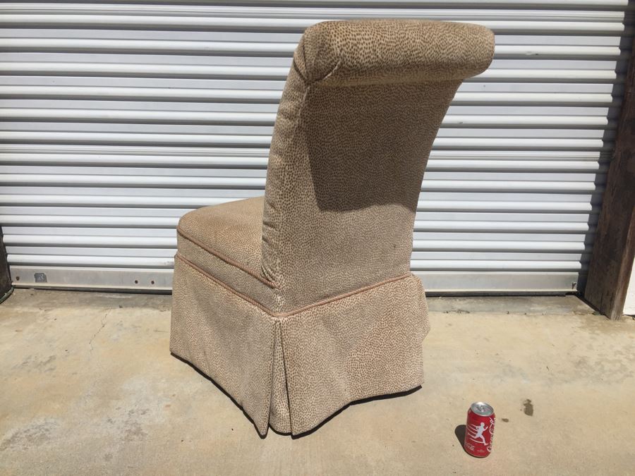 Frederick Massoud Tarzan Desert Slipper Chair On Casters [Photo 3]