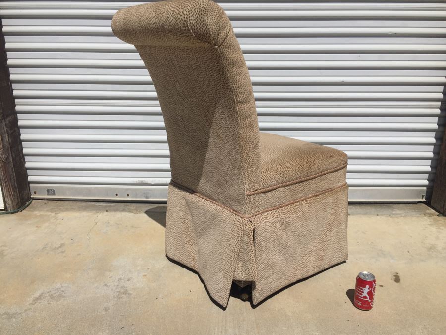 Frederick Massoud Tarzan Desert Slipper Chair On Casters [Photo 8]