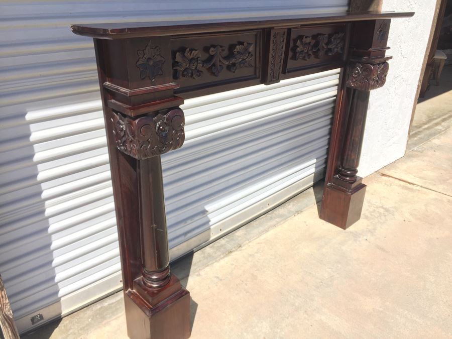 Wooden Fireplace Mantle [Photo 2]