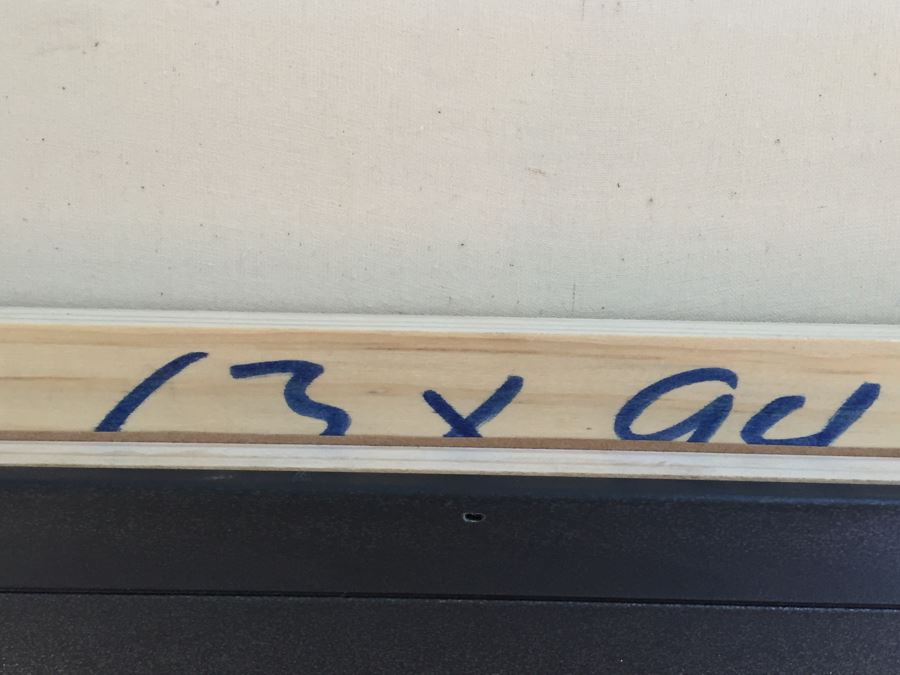 Original Oil Painting Of Charlie Chaplin By Cuban Artist Roberto Robaina On Canvas 100 X 70CM Signed Front And Back [Photo 9]