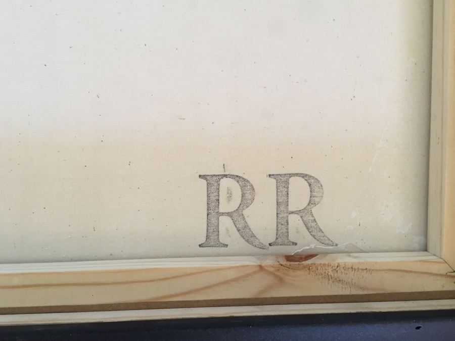 Original Oil Painting Of Rooster Chicken By Cuban Artist Roberto Robaina On Canvas 80 X 100CM Signed Front And Back Titled 'Galleria Cubana' [Photo 9]