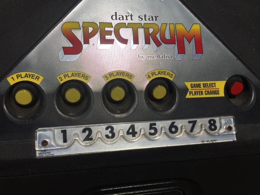 Dart Star Spectrum By Medalist Coin-Op Dart Game - Great Man