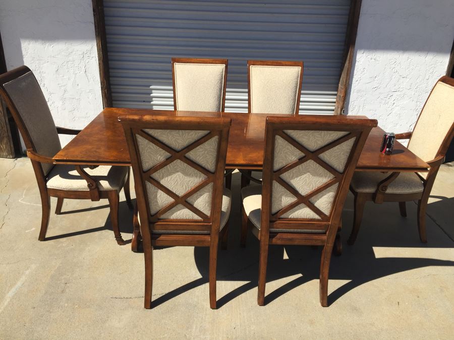 Theodore Alexander Dining Table With 6 Chairs [Photo 4]