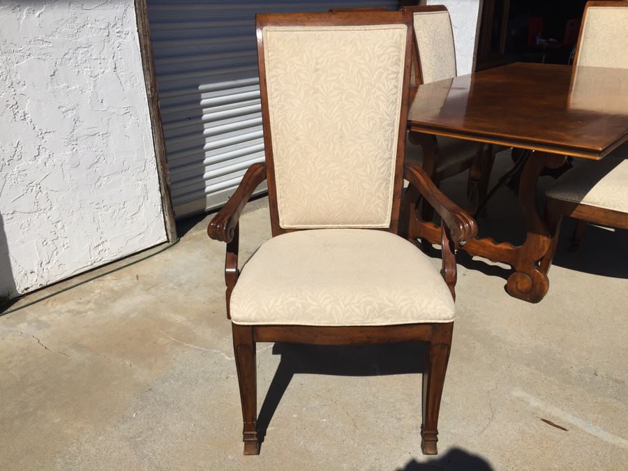 Theodore Alexander Dining Table With 6 Chairs [Photo 9]