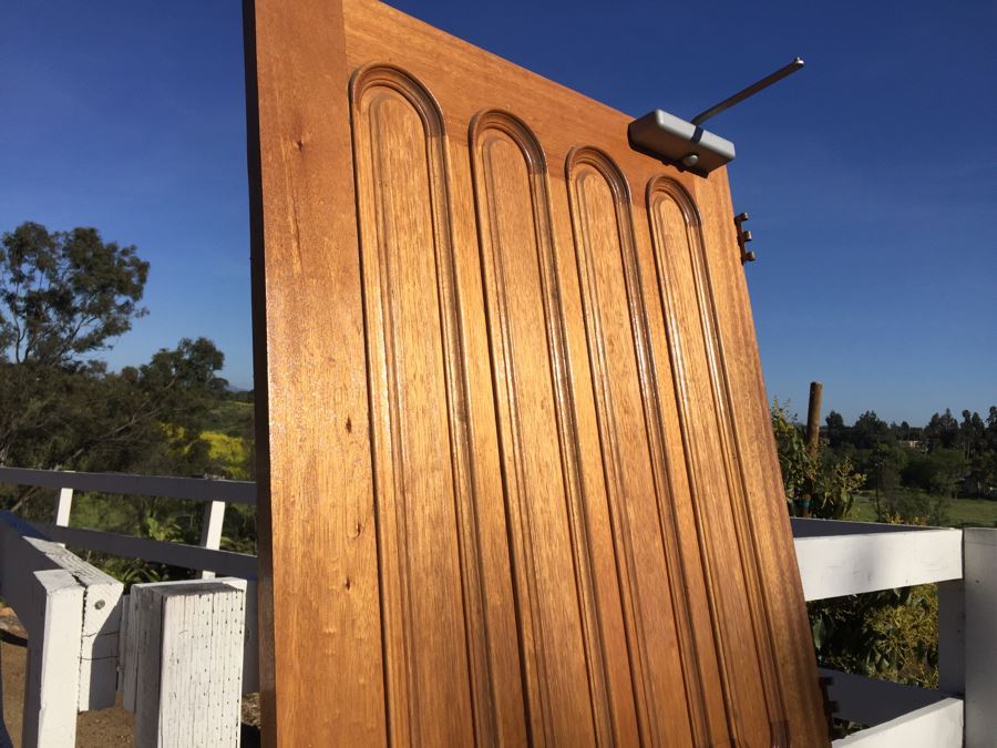 Huge Solid Wood Door From Original Property [Photo 10]