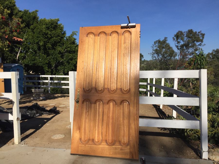 Huge Solid Wood Door From Original Property [Photo 14]