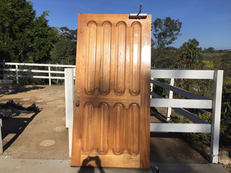 Huge Solid Wood Door From Original Property [Photo 3]