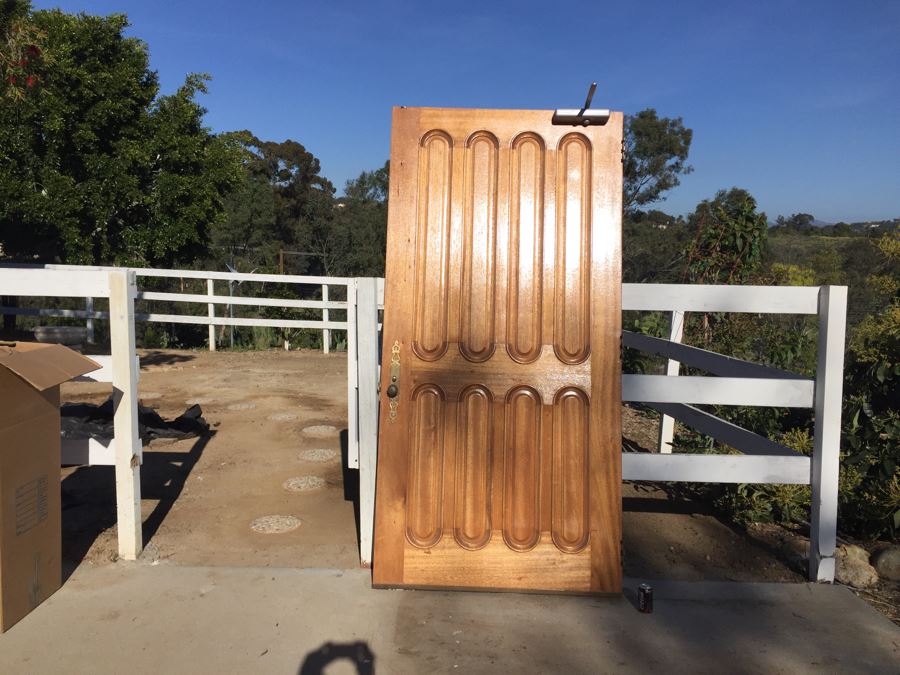 Huge Solid Wood Door From Original Property [Photo 4]