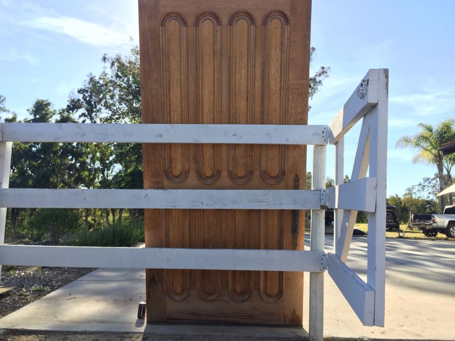 Huge Solid Wood Door From Original Property [Photo 15]