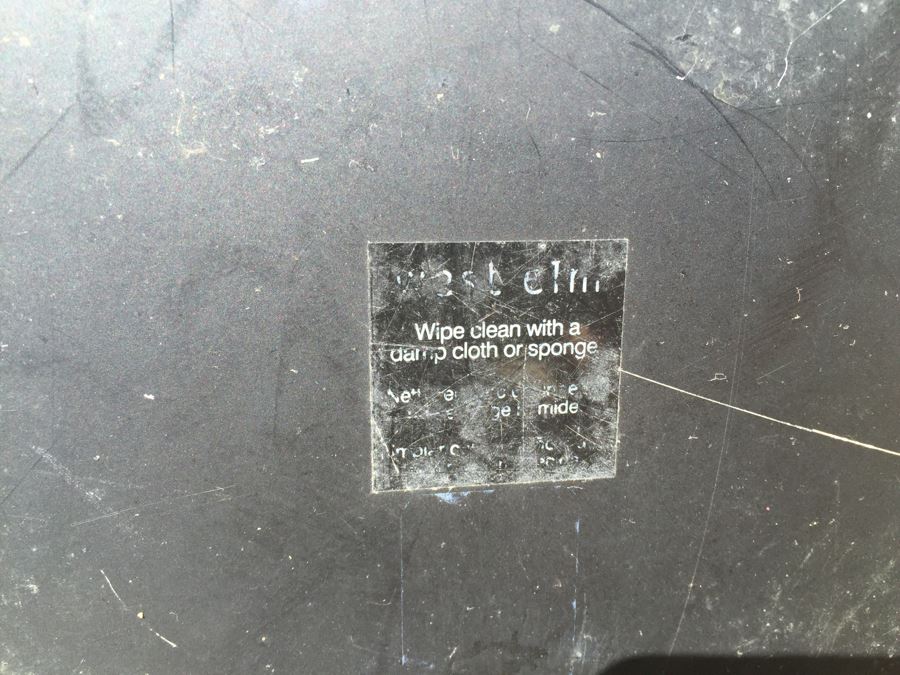 West Elm Chrome Wire Table With West Elm Tray [Photo 7]