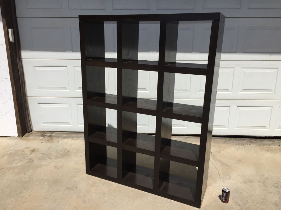 Black Bookcase Cube Organizer Possibly West Elm [Photo 2]