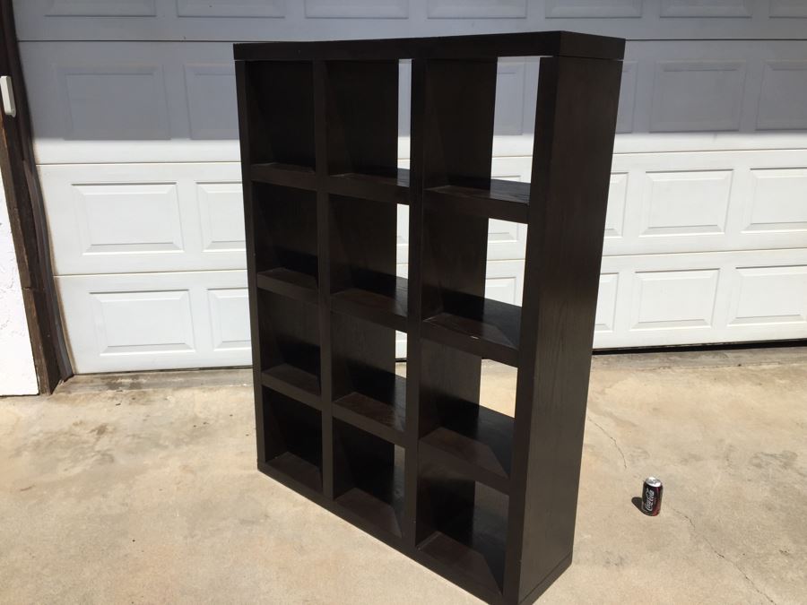 Black Bookcase Cube Organizer Possibly West Elm [Photo 6]