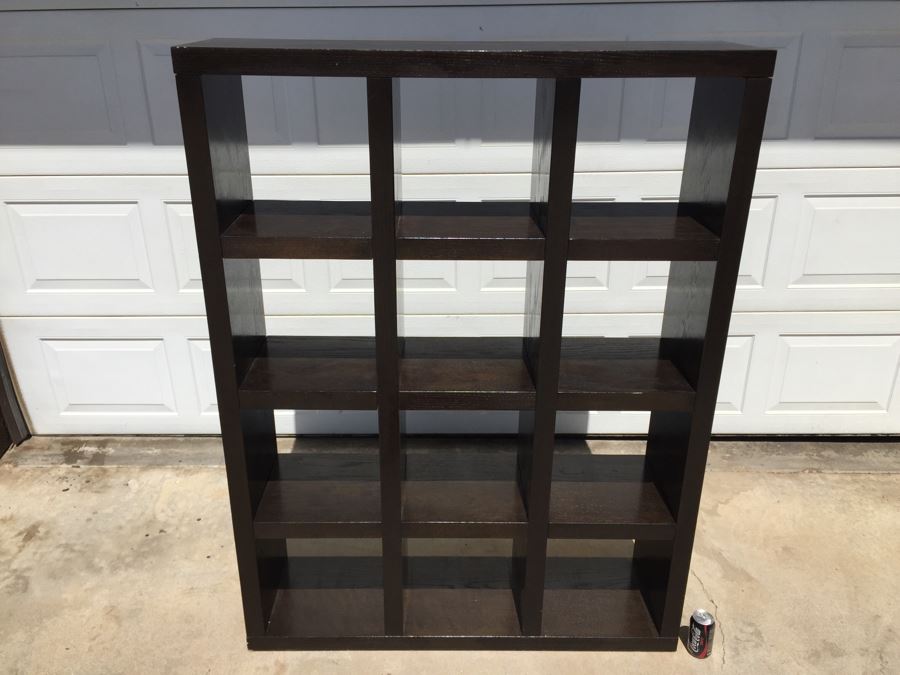 Black Bookcase Cube Organizer Possibly West Elm [Photo 5]