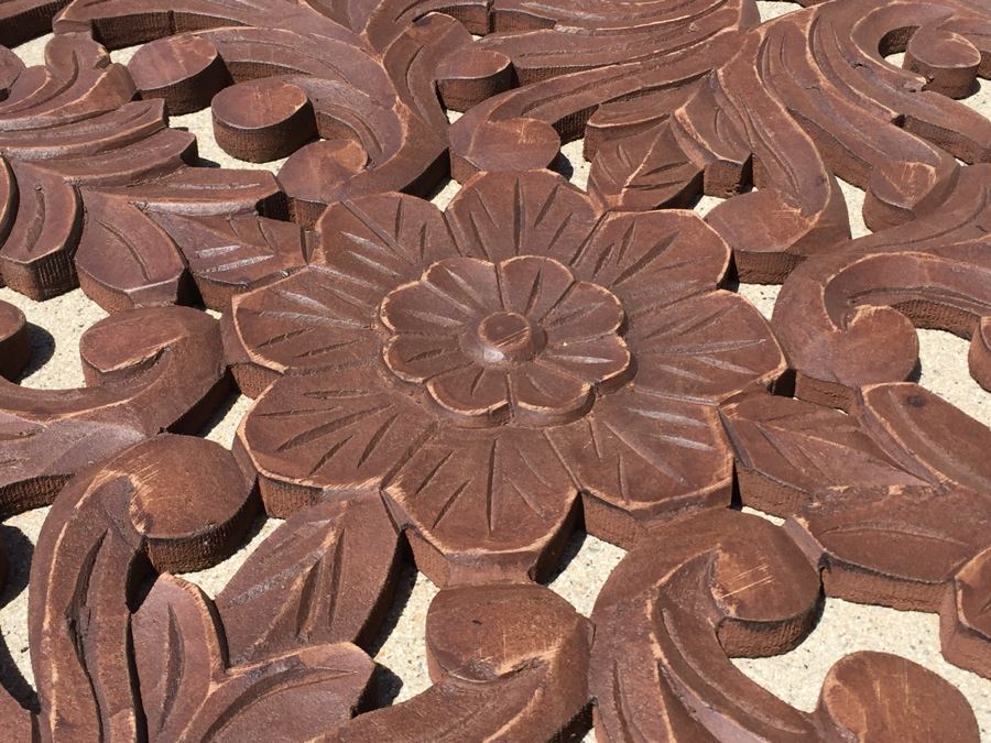 Decorative Floral Motif Wall Decor [Photo 5]