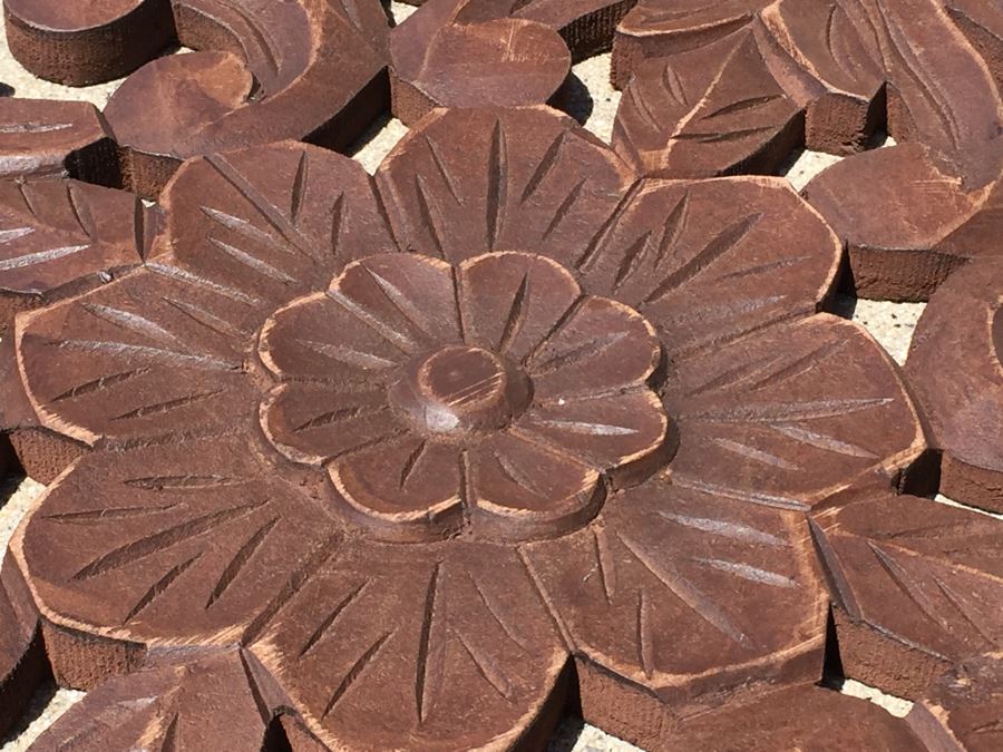 Decorative Floral Motif Wall Decor [Photo 6]