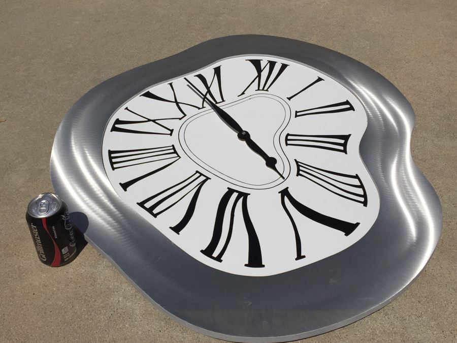 Large Surrealism Wall Clock [Photo 2]