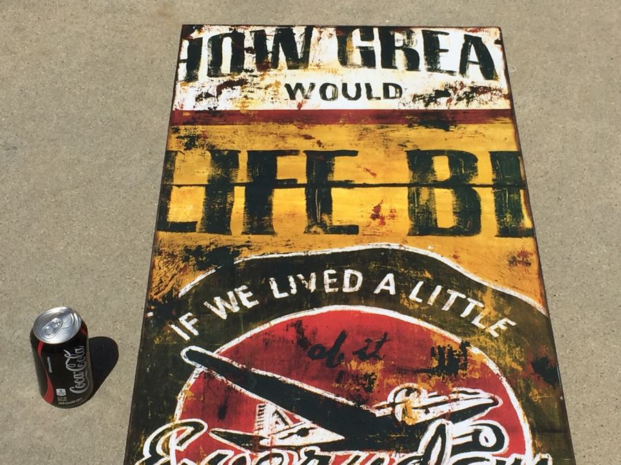 Wall Decor 'How Great Would Life Be If We Lived A Little Everyday' [Photo 2]