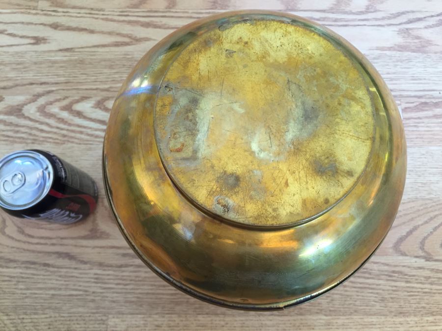 Union Pacific Railroad Brass Spittoon [Photo 8]