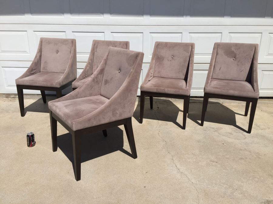 CORRECTION - Set Of 4 West Elm Dining Chairs [Photo 1]