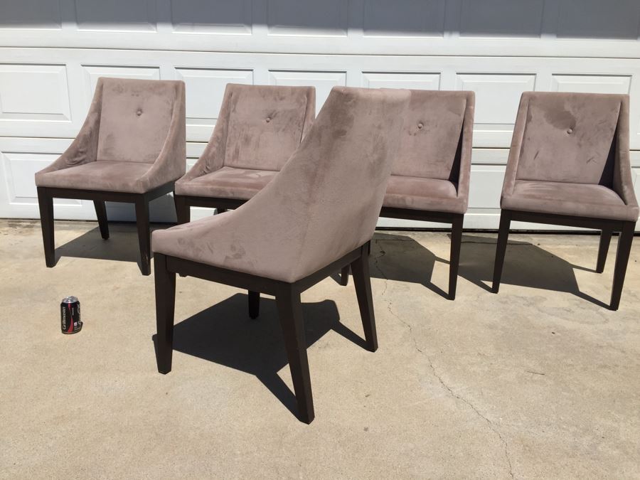 CORRECTION - Set Of 4 West Elm Dining Chairs [Photo 5]