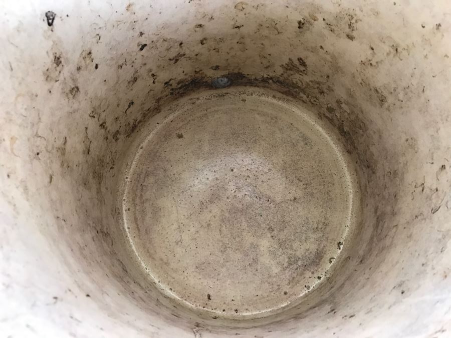 Large Antique 1857 Doulton & Co Lambeth Limited Art Pottery Hand Painted Milk Jug With Folk Art Farm Animal Scene Painting [Photo 18]