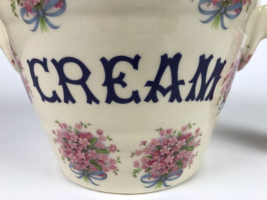 Vintage Cream Bucket Signed Made In England [Photo 7]