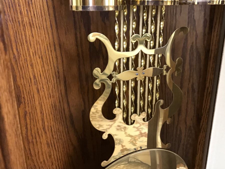 Nice Traditional Grandfather Clock Western Germany Movement Westwood [Photo 5]