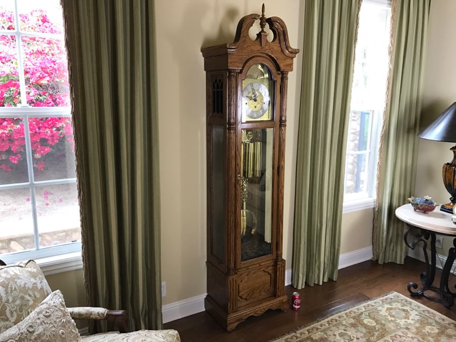 Nice Traditional Grandfather Clock Western Germany Movement Westwood [Photo 17]