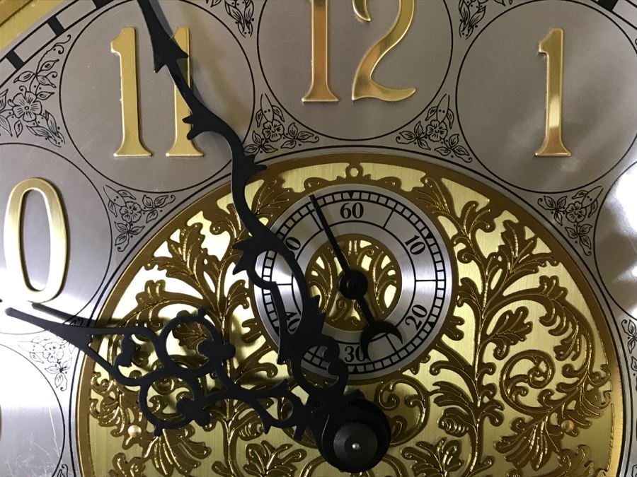 Nice Traditional Grandfather Clock Western Germany Movement Westwood [Photo 16]