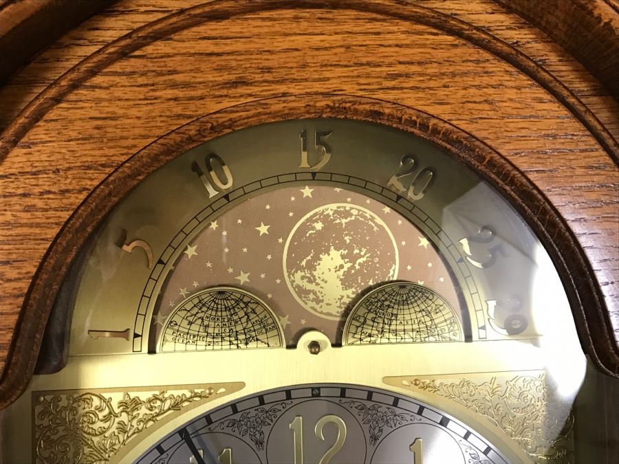 Nice Traditional Grandfather Clock Western Germany Movement Westwood [Photo 8]