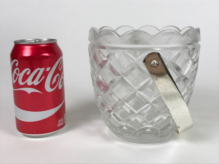 Vintage Glass Ice Bucket [Photo 1]