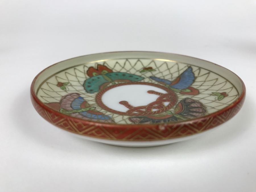 Japanese Hand Painted Porcelain Dish [Photo 10]