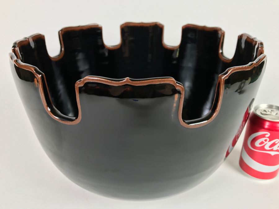 Large Chinese Antique Replica Decorator Bowl [Photo 5]