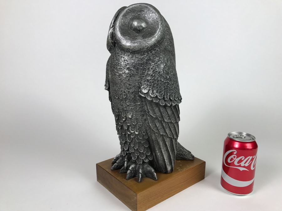 Mid Century Sculpture Owl By Paul Bellardo For Austin Productions 1971 [Photo 9]