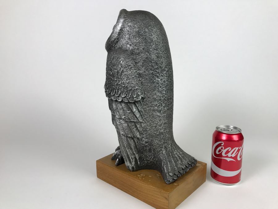 Mid Century Sculpture Owl By Paul Bellardo For Austin Productions 1971 [Photo 8]